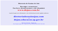 Desktop Screenshot of dejau.com.br
